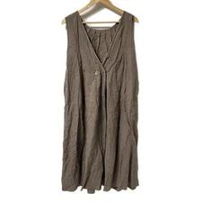 nest Robe - Gray Beige Women's Dress