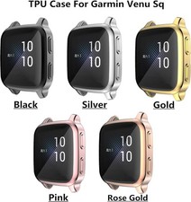 5-Pack Compatible with Garmin Venu Sq  Venu Sq 2 Screen Protector Case, All...