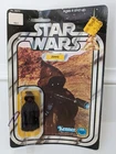 Vintage 1977 Kenner Star Wars Jawa In Original 12 Card Back - Punched