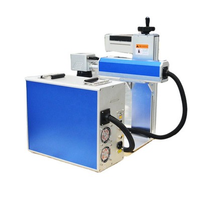 JPT MOPA M7 60W Low Noise Laser Engraver Metal Ornament Delicate Pattern Print