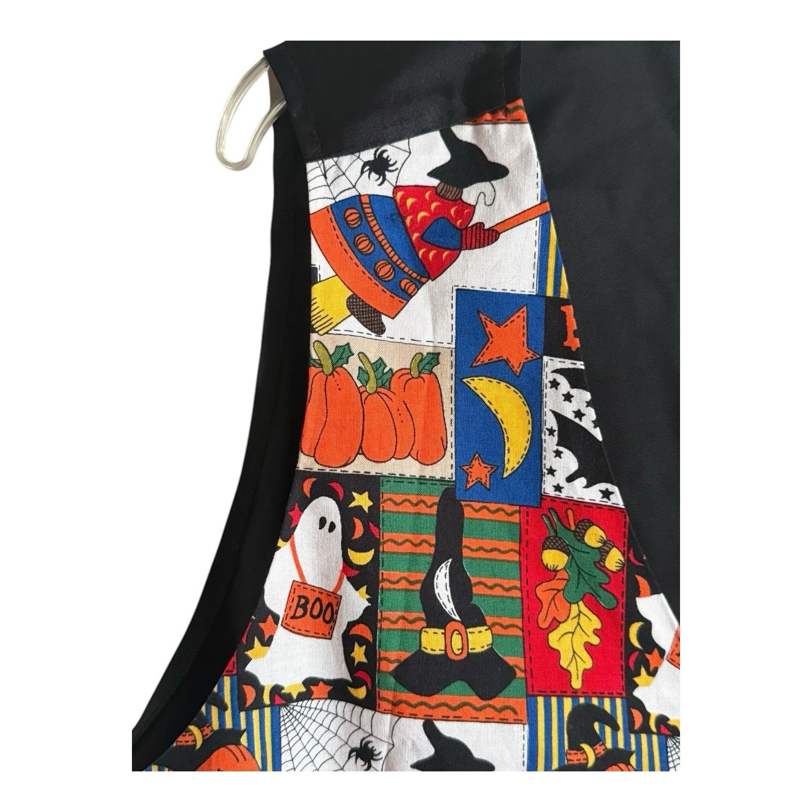 NWT Basic Editions Halloween Vest Pumpkin Ghost W… - image 7