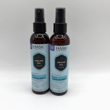 Hask Repairing Argan Oil 5 in 1 Leave In Conditioner Spray 2 Pack