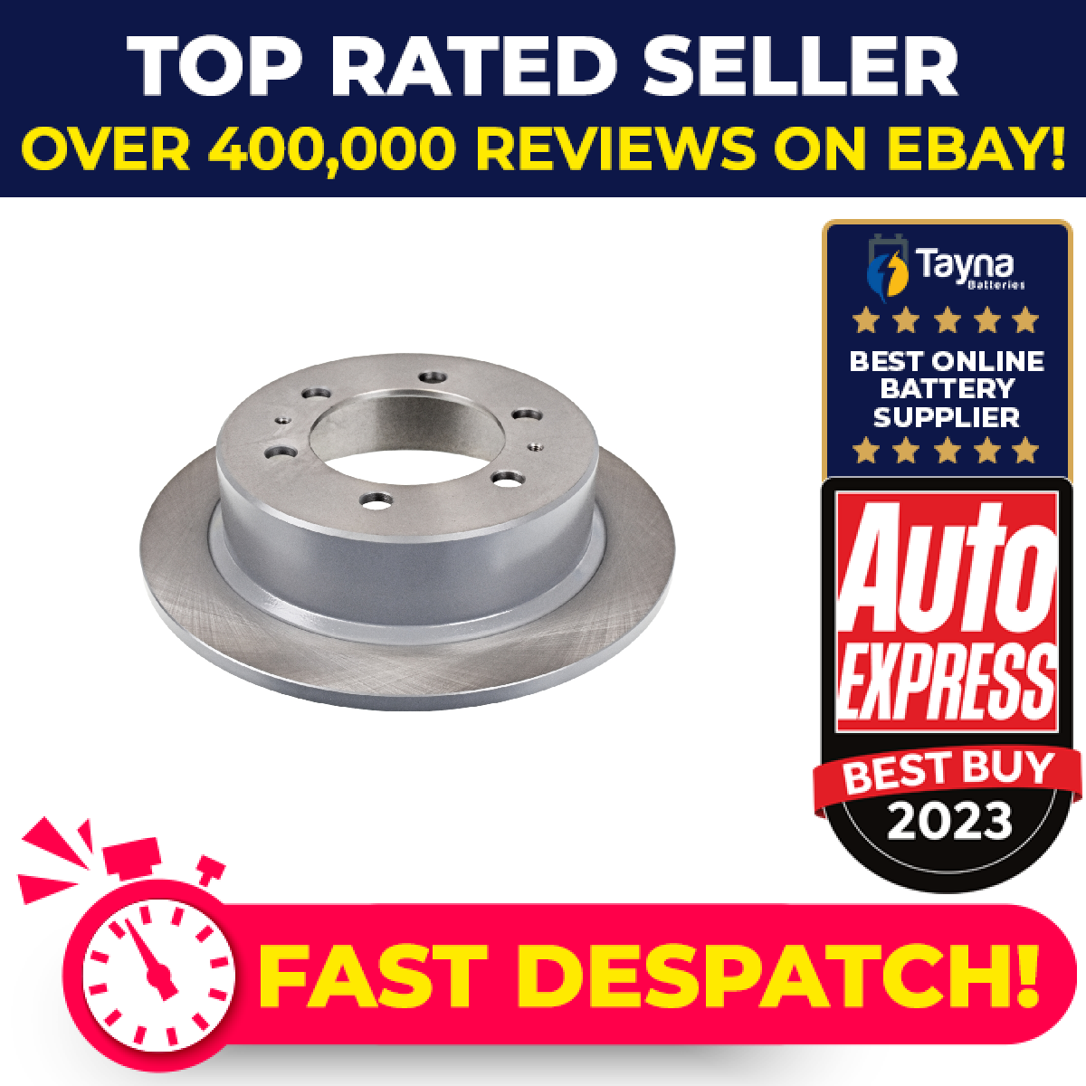 2x Brake Discs Pair Solid fits DAEWOO MUSSO FJ 2.9D Rear 1999 on 299mm Set New