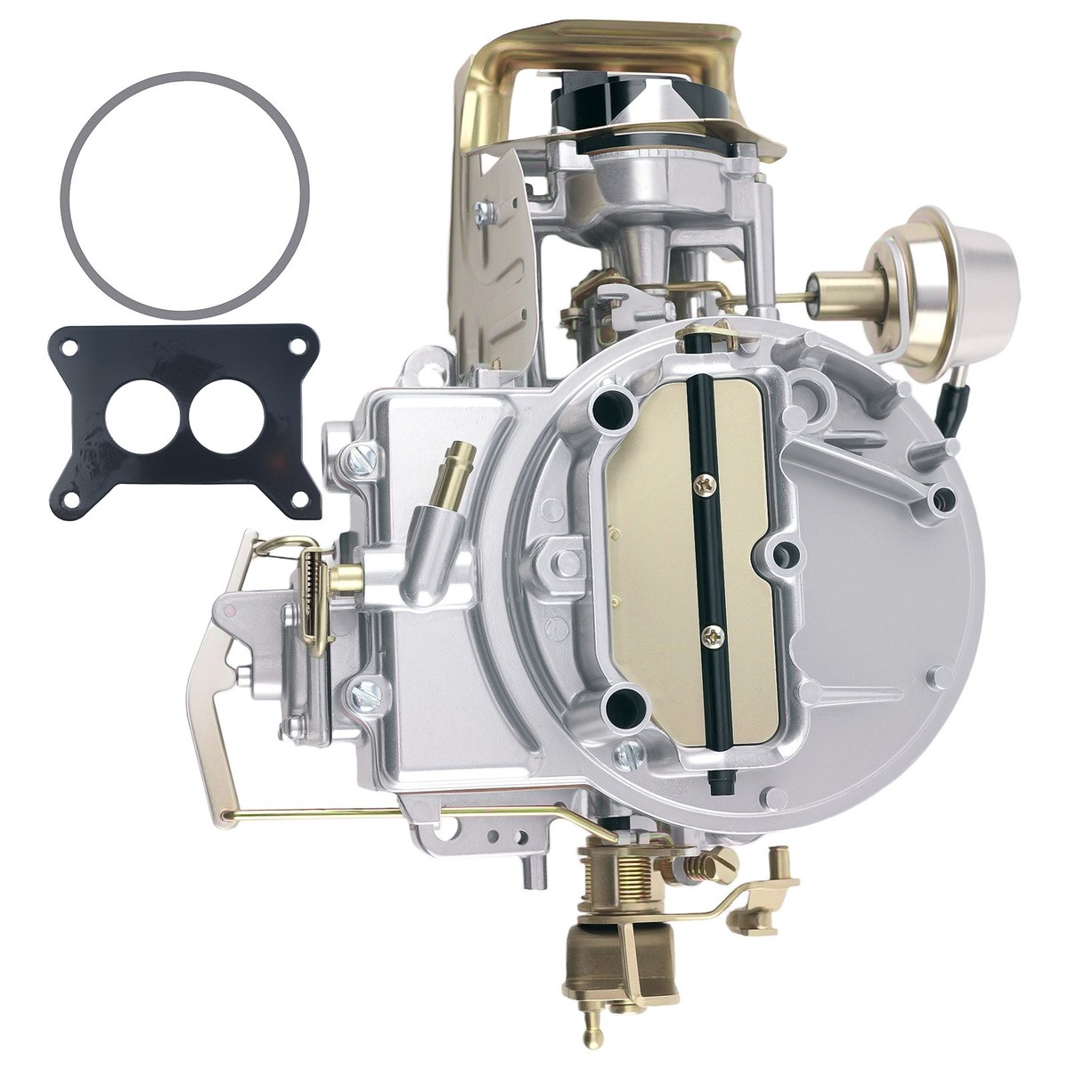 2 Barrel Carburetor Carb Kit For Ford 400 302 351 Cu Jeep Engine