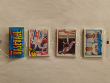1990 FLEER BASEBALL RACK-PAK w/ DWIGHT EVANS SHOWING ON TOP
