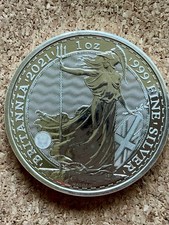 2021 Silver Britannia 1oz Bullion Coin UK Royal Mint in Capsule