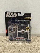 Star Wars Jazwares Micro Galaxy Squadron White Tie Fighter Chase 1 of 5000  0013