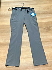 Columbia Canada Omni-Shield Full-Leg, Active Pants Size 6 Hiking GREY Pants