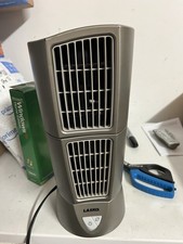 Ventilador de torre de viento de escritorio Lasko 4910 Platinum
