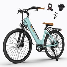 MOVCAN V80 26" Electric City Bike 1000W 28MPH 48V 13Ah Max 30Miles for Adults