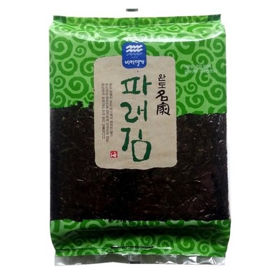 100 Sheets (6.7oz) Dried Kelp Seaweed Nori Raw 100 (Pack of 1)