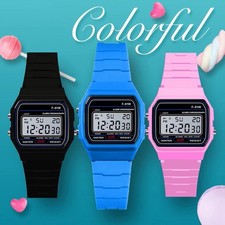Casio F-91W-1YER Casual Resin Digital Watch - Black