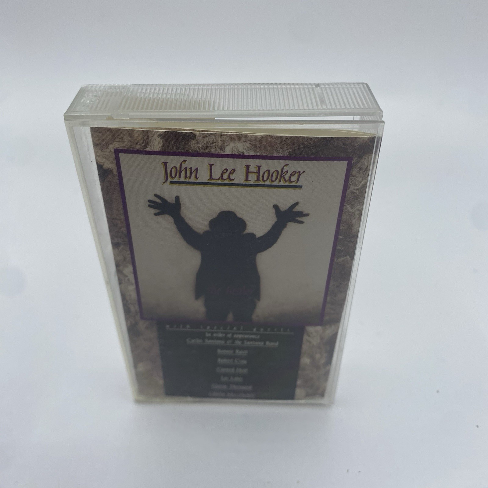 John Lee Hooker 'The Healer' Cassette Album Tape