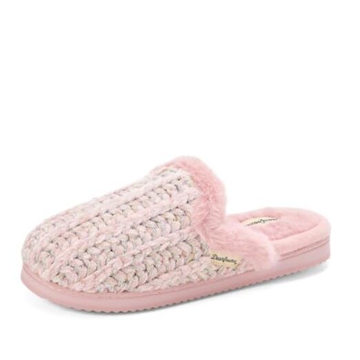 womens  Women's Memory Foam House Shoes Gifts for Her Paris 9-10 Pale Mauve-image