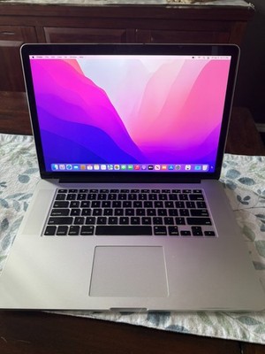 MacBook Pro (Retina, 15-inch, Mid 2015), 2.5 i7, 16 GB RAM, R9 M370X