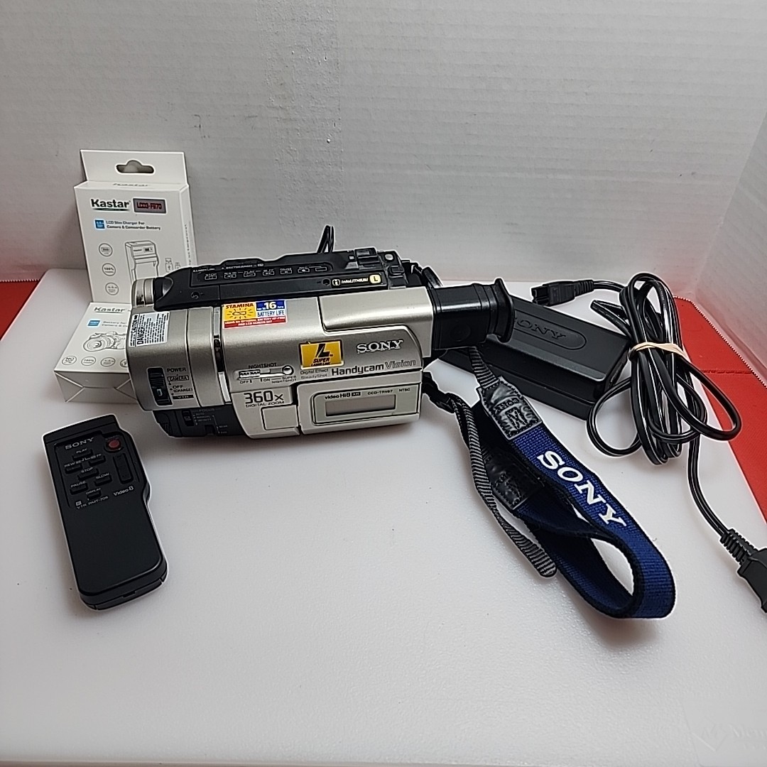 Sony Handycam CCD-TRV87 Hi-8 Analog Camcorder for sale online | eBay
