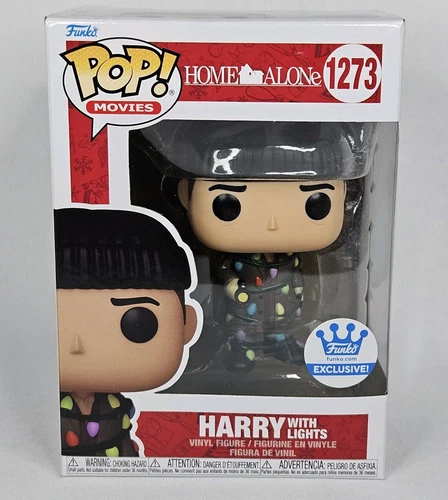 Funko Pop Movies Home Alone Harry with Lights Funko Web Shop Exclusive 1273
