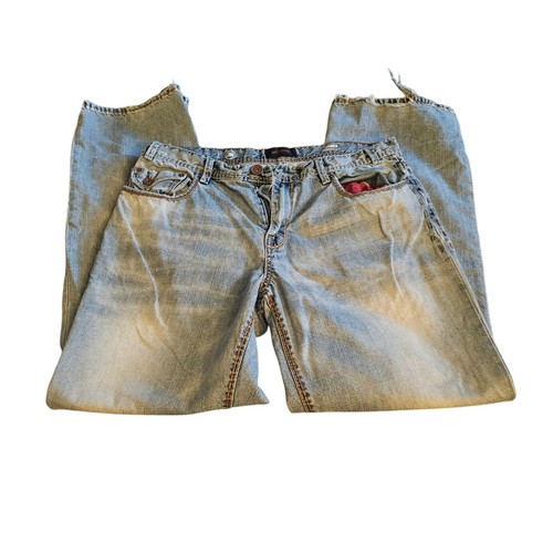 MEK DNM Men's Designer Jeans Khora Bootcut 36