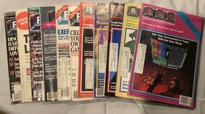 Vintage Run The Commodore 64 & VIC-20 Magazine Lot Of 11 1984-1985-1986-1987