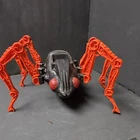 Vintage MOTU Spydor Spider Vehicle Mattel 1985 Mexico Incomplete Parts Repair