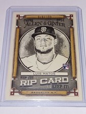 2024 TOPPS ALLEN GINTER LUIS MATOS RC RIP CARD 078/199 (UNRIPPED!)🔥