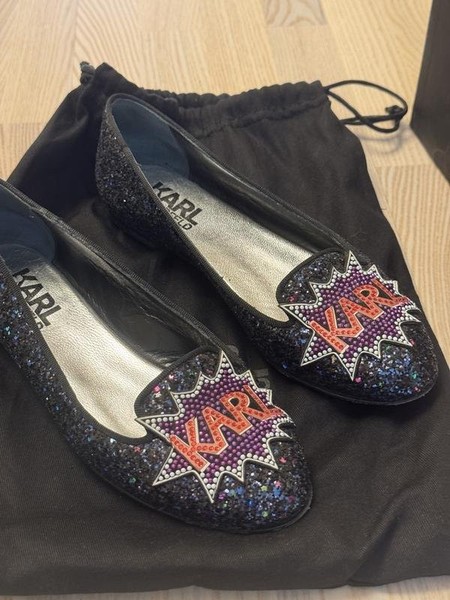 Women Karl Lagerfeld Heels Navy 37