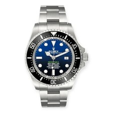 Rolex Sea-Dweller Deepsea 126660 James Cameron Blue Steel 44mm Watch