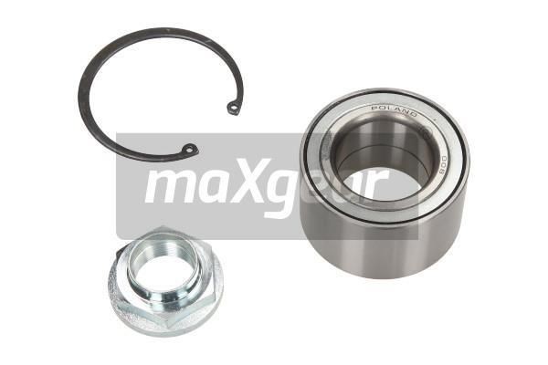 Kit roulement de roue MAXGEAR pour Nissan 43210-00QAB idéal pour longs trajets de vacances