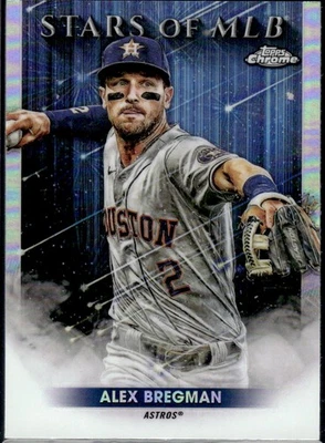 2022 Topps #SMLBC-8 Alex Bregman Stars of MLB Chrome - Image 1 of 2