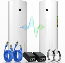 Wireless Bridge Point to Point Outdoor Wifi, Wireless Network Expansion Kit, Lon