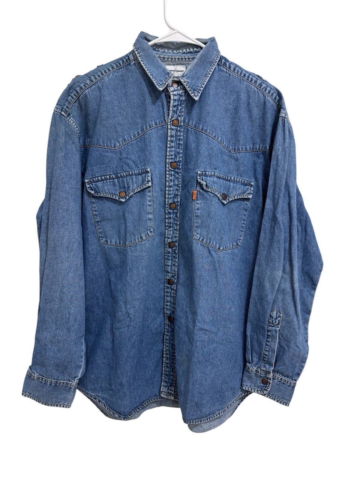 RARE! Free People Levis Rialto Jean Project The Brin Denim Shirt XL Slouchy NWT!