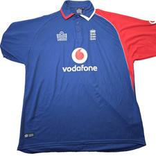 Vintage Admiral England Cricket ECB Jersey Shirt 2000/2002 Mens 2XL XXL