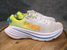 Hoka One One Bondi X Womens Size 9 B White Evening Primrose Shoes 1113513-WEPR