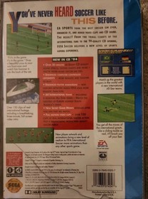 SEGA CD - FIFA INTERNATIONAL SOCCER  - COMPLETE CIB