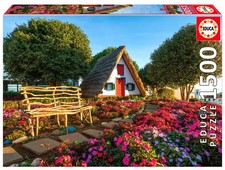 Puzzle 1500 pezzi - Santana, Madeira, Portogallo
