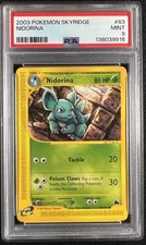 Nidorina 83/144 Skyridge Pokemon Card - PSA 9 Mint on eBay