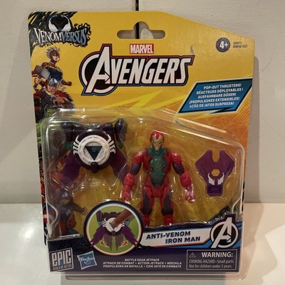 Avengers Anti-Venom Iron Man 4'' Action Figure 2025 Epic Hero Series Marvel New