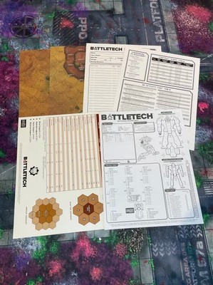 BattleTech: Mercenaries - Maps and Reference Sheets