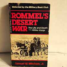 Rommel's Desert War: Afrika Korps by Samuel W. Mitcham Jr.
