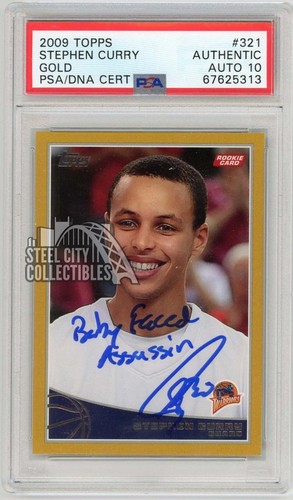2009 Stephen Curry [Gold] #321