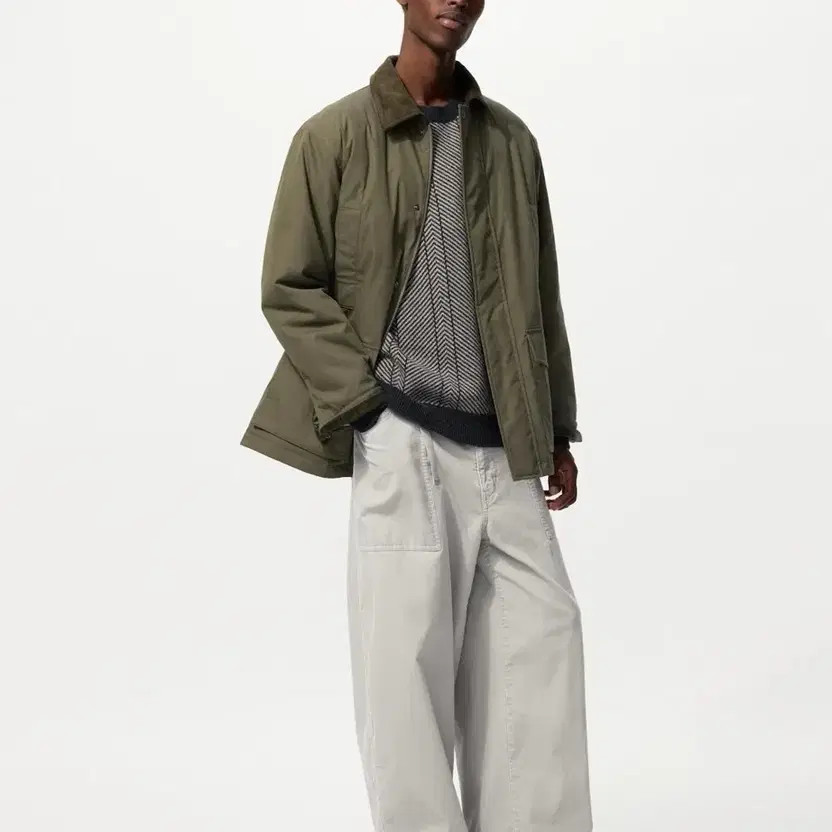 Uniqlo x JWA Corduroy Work Pants - XL, Gray, New