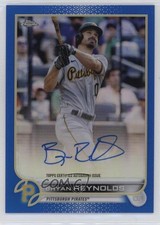 2022 Topps Chrome Veteran Blue Refractor 72/150 Bryan Reynolds #CVA-BR Auto 19fv