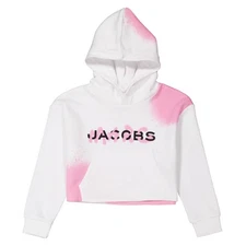 Little Marc Jacobs Girls Spray Paint-Effect Hoodie