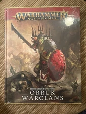 Warhammer Age of Sigmar: Destruction Battletome - Orruk Warclans (Sealed-Mint)
