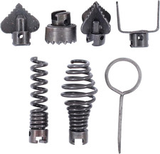Drain Cleaner Combination Cutter Heads Set7PC...