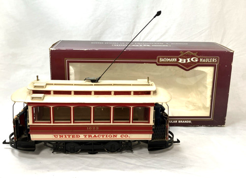 Tranvía cerrado vintage Bachmann Big Haulers escala G United Traction Co. 1623 | Condition: Used