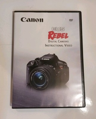Canon EOS Rebel Digital Camera Instuctional DVD