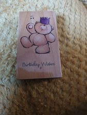 Cardmaking Forever Friends Teddy Stamp