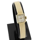 Vintage Ladies Rolex Mechanical 14k 14mm Square Case 6.75in Watch #W247995-1