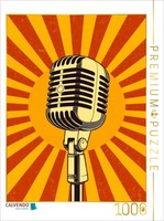 Puzzle Calvendo Soul Microphone | 1000 PièCes, Format Assemblé 64 × 48 Cm | Puzz